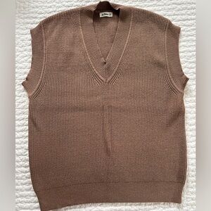**Gently Worn** Brown Women’s Sweater Vest